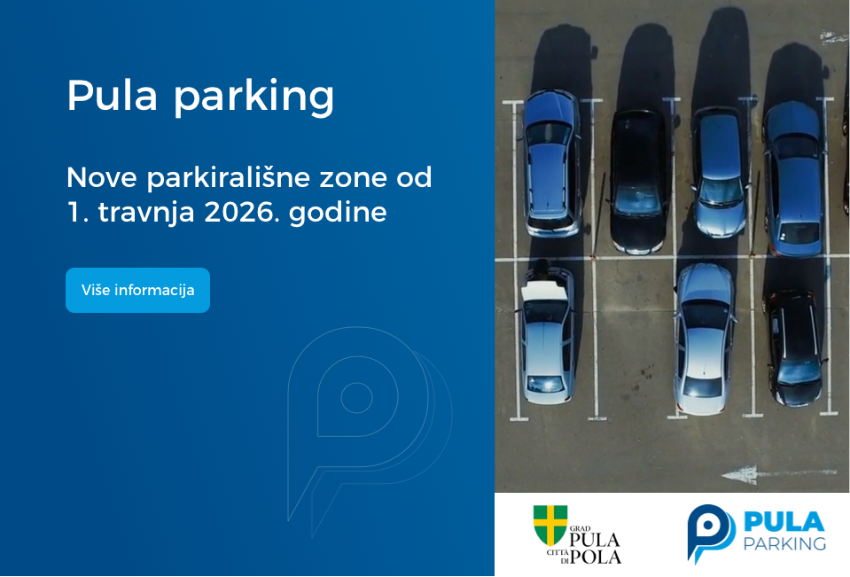 Pula Parking nove zone